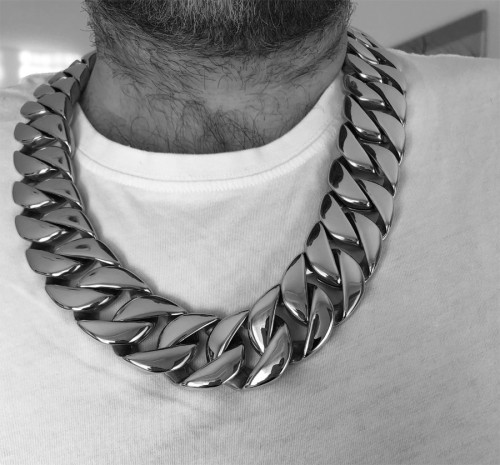 Pánský masivní náhrdelník chirurgická ocel WJHN01-ST