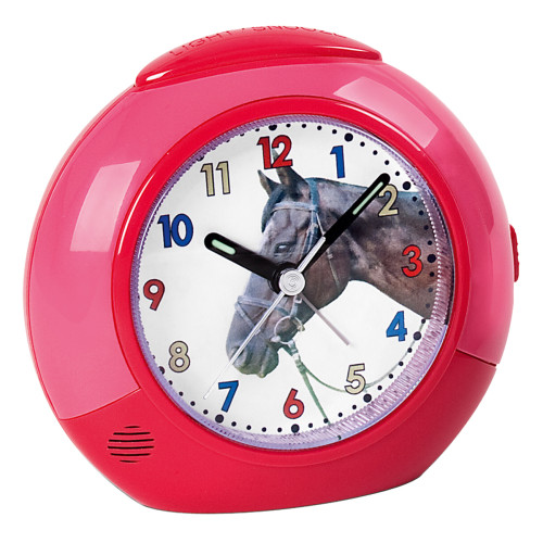 Dětské hodiny s budíkem Atlanta 1984/1 - koníček