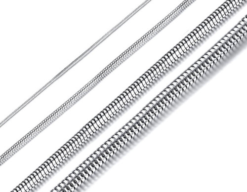 Dámský ocelový řetízek hádek SENC201S