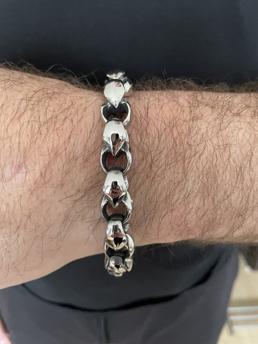 Náramek z chirurgické oceli WJHB636