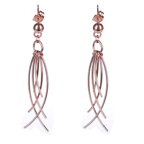 Náušnice chirurgická ocel MCESS031