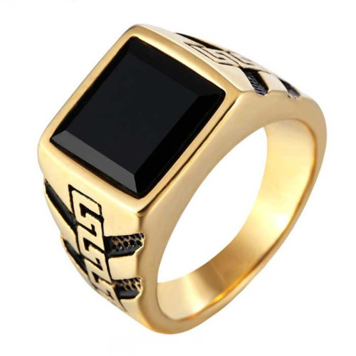 Pečetní prsten chirurgická ocel WJHZ1162