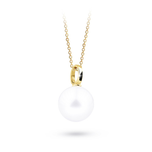 Zlatý přívěsek s říční perlou Z3029Z