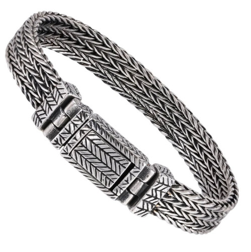 Stylový pánský náramek z chirurgické oceli BSS1061