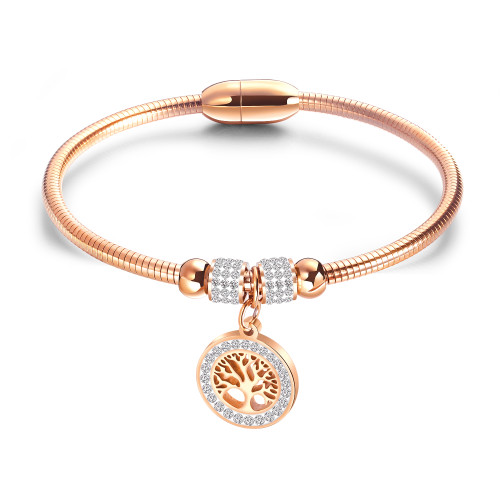 Náramek strom života zlatý JCFGH925RG