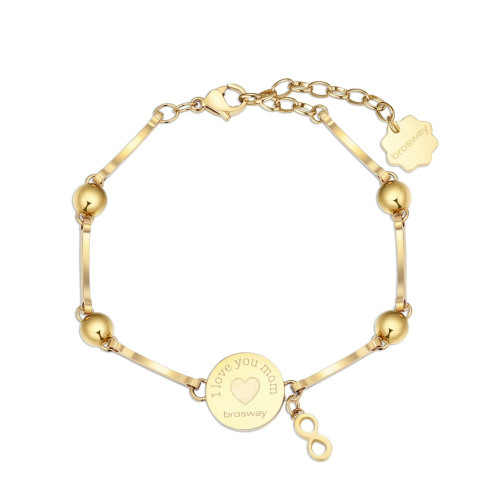 Náramek z chirurgické oceli Brosway Chakra BHKB102EN