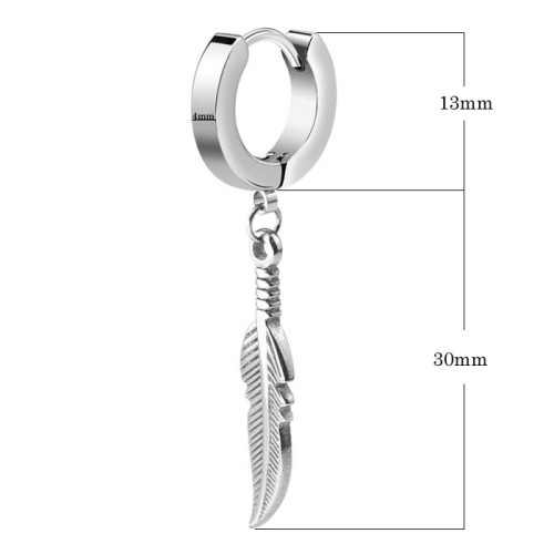 Ocelové náušnice kroužky WJHE109-ST