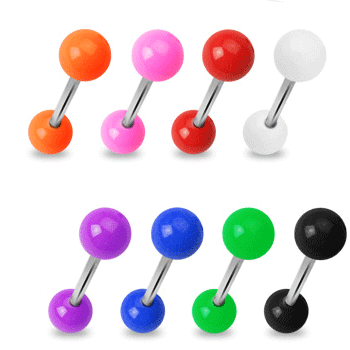 Piercing do jazyka SEBAS