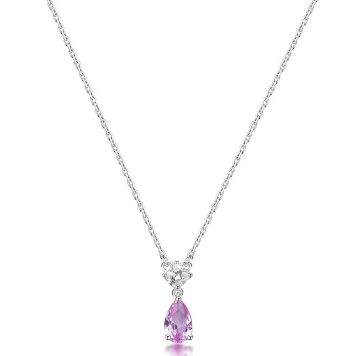 Stříbrný náramek Brosway Fancy Vibrant Pink FVP111