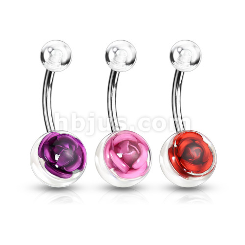 Piercing do pupíku v sadě SEVN025