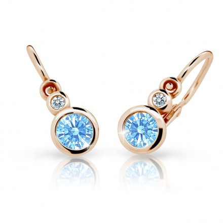 Náušnice pro miminka Cutie C1984R-Arctic Blue