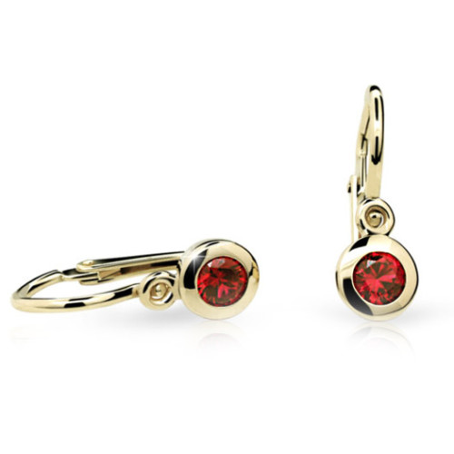 Dětské náušnicezalté Cutie C1537Z Ruby Dark