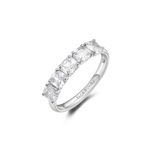 Prsten se zirkony Brosway Fancy Infinite White FIW25