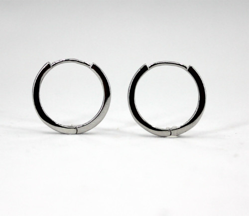 Stříbrné náušnice kruhy 311621002