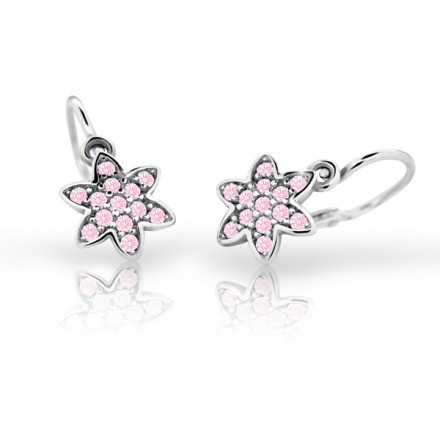 Náušničky pro děti Cutie C2206B-Pink