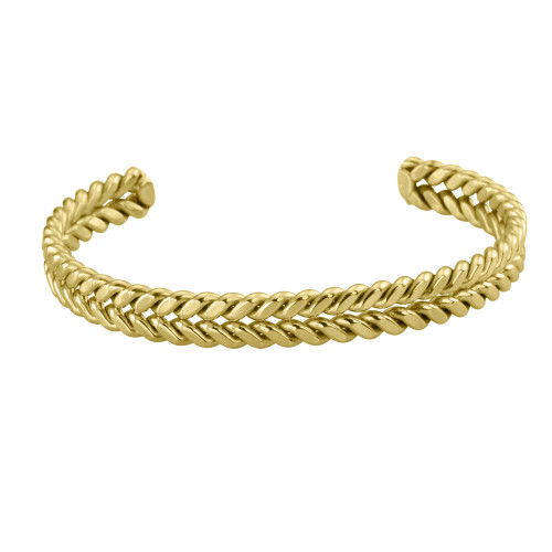 Náramek bangle chirurgická ocel MBSG01GD