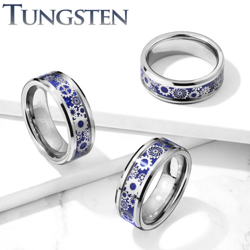 Pánský wolframový prsten SEHRTU14