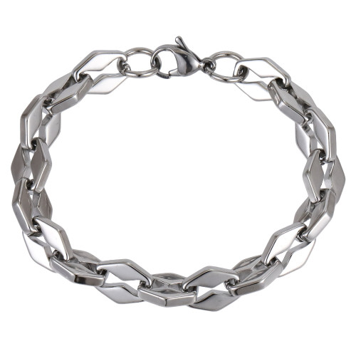 Stylový náramek z chirurgické oceli MBSS214