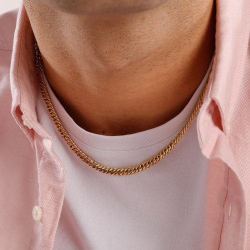 Pánský řetízek zlatý Brosway Naxos BNX02