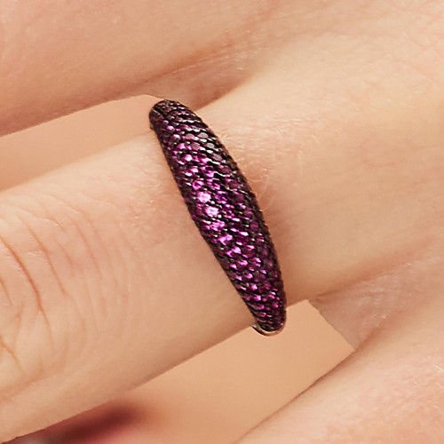 Dámský stříbrný prstýnek Brosway Fancy Passion Ruby FPR128