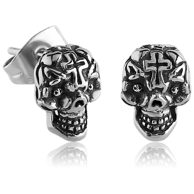 Ocelové naušnice pecky 226