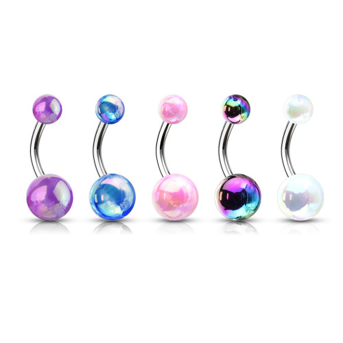 Piercing do břicha v sadě 057