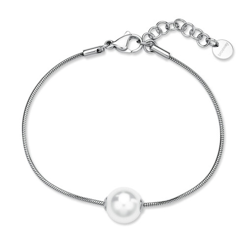 Perlový náramek z chirurgické oceli Brosway Perfect BPC52