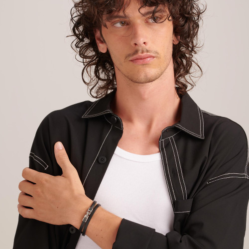 Modrní náramek pro muže Brosway INK BIK138