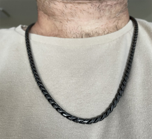 Ocelový náhrdelník WJHN56-GM