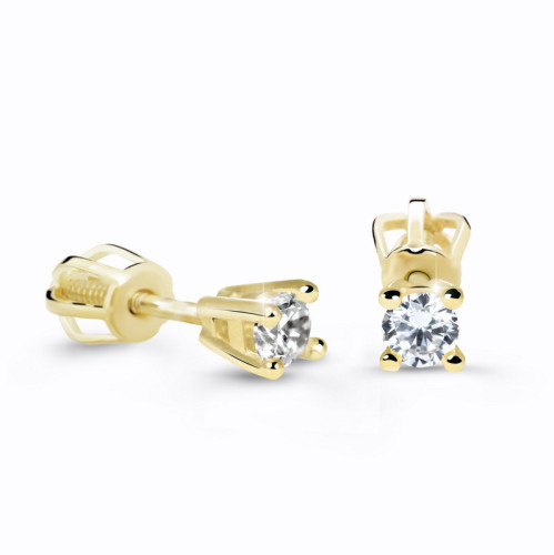 Diamantové zlaté náušnice DZ61062-30-00-X-1