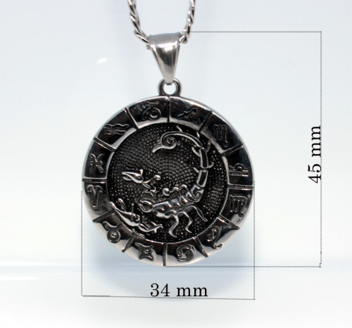 Přívěsek a řetízek se znamením WJHP4278