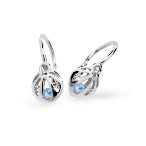naušničky pro miminka Cutie C2265B Arctic Blue
