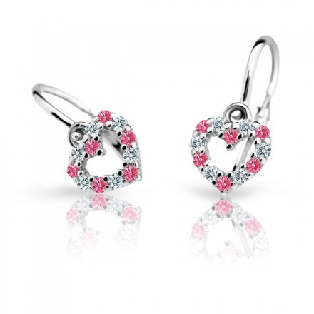 Náušnice pro miminka Cutie C2157B-Tcf Red