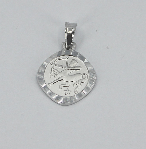 Přívěsek se znamením střelce stříbrný 307881004