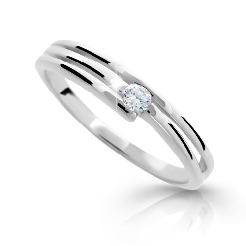 Stříbrný prstýnek se zirkonem 1717