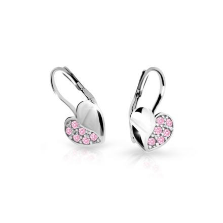 Náušnice pro dívky Cutie C2160BKL-Pink