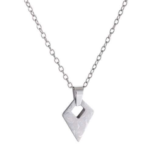 Přívěsek z damaškové oceli Ódinovo kopí + řetízek PSS1221