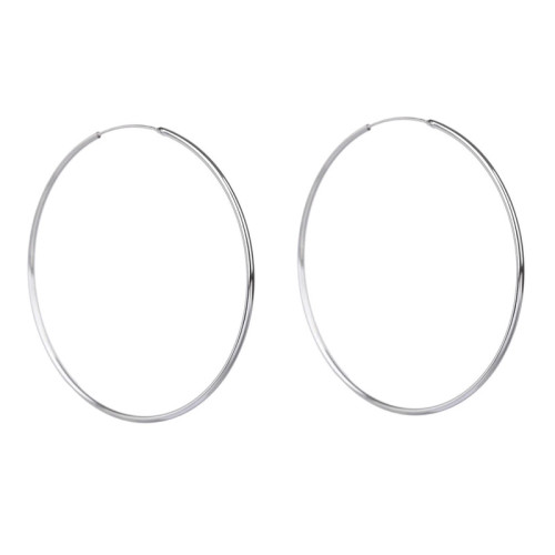 Dámské stříbrné náušnice kruhy 305760002