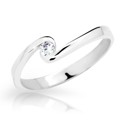 Stříbrný prstýnek se zirkonem 1934