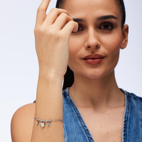 Moderní dámský náramek z chirurgické oceli Brosway CHAKRA BHKB263