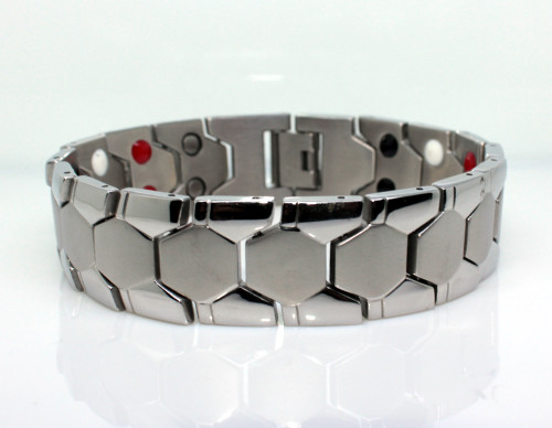 Pánský magnetický náramek chirurgická ocel WJHB706-ST
