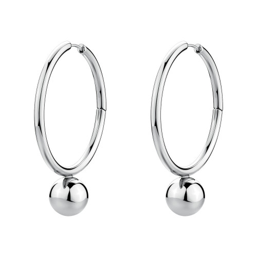 Ocelové náušnice kruhy Brosway PERFECT BPC66