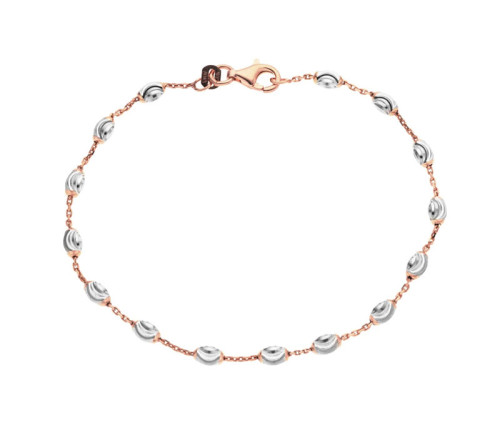 Pozlacený stříbrný náramek 306966