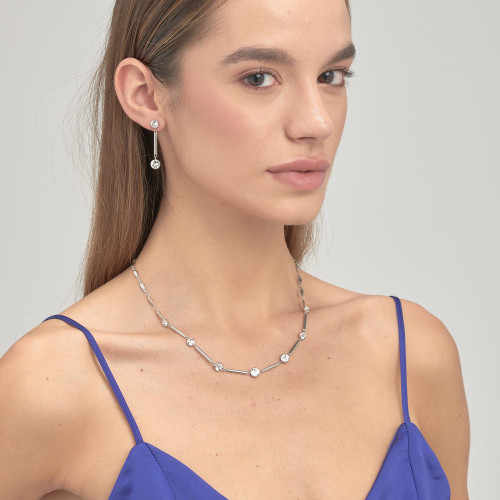 Elegantní náhrdelník Brosway dekorovaný kamínky Swarovski BFF158