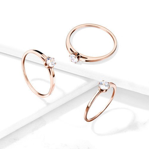 Zásnubní prstýnek chirurgická ocel 7530R