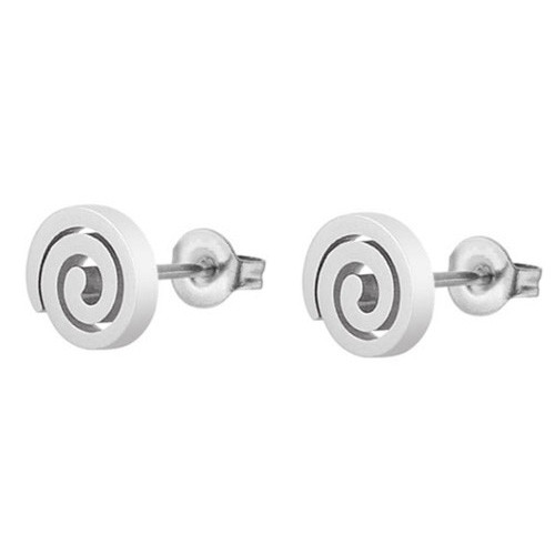 Náušnice pecky spirály štěstí WJHE134