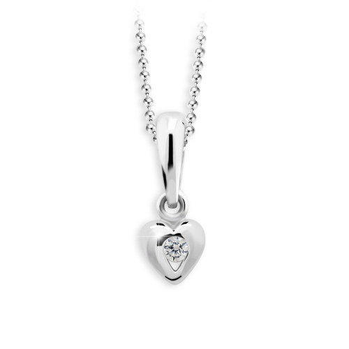 Přívěsek pro princeznu C1556B-CZ White