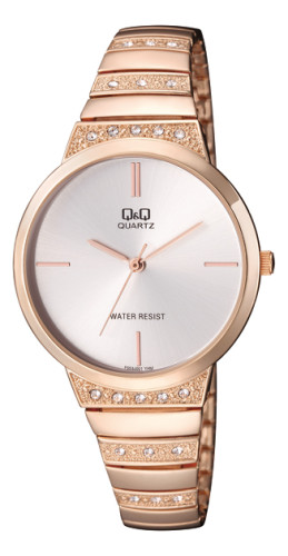 Zlaté hodinky Q+Q F553J001Y