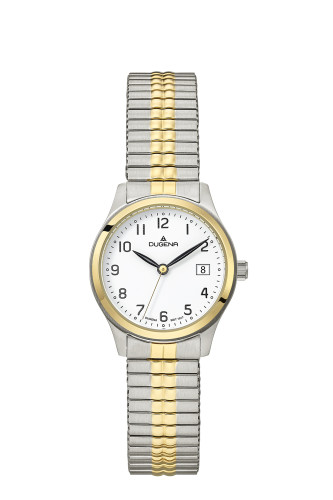 Dámské ocelové hodinky s pružným náramkem Dugena Bari 4460757