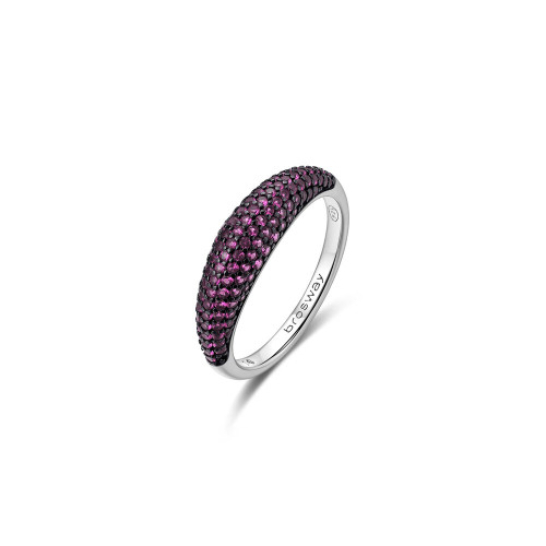 Stříbrný prsten se zirkony Brosway Fancy Passion Ruby FPR128